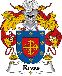 Spanish Coat of Arms for Rivas or Ribas I