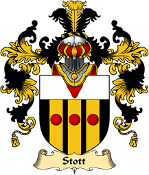 Scottish Family Coat of Arms (v.25) Stott