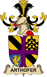 Republic of Austria Coat of Arms for Arthofer