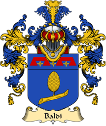 Italian Family Coat of Arms (v.25a) Baldi