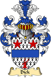 Scottish Family Coat of Arms (v.23) for Dick