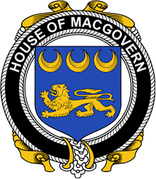 Irish Coat of Arms Badge for the MACGOVERN family