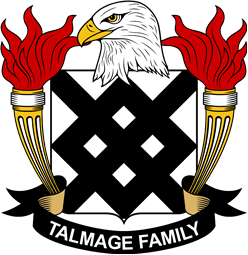 Coat of arms used by the Talmage family in the United States of America