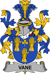 Irish Coat of Arms for Vane