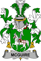 Irish Coat of Arms for McGuire and Maguire
