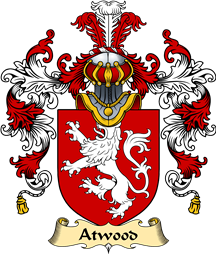 English Family Coat of Arms (v.25) Atwood