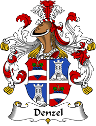 German Wappen Coat of Arms for Denzel