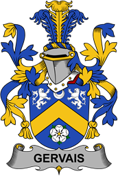 Irish Coat of Arms for Gervais