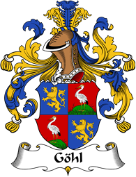 German Wappen Coat of Arms for Göhl