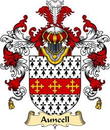 English Family Coat of Arms (v.25) Auncell