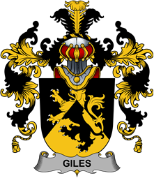 Irish Family Coat of Arms (v.25b) Giles or Gyles