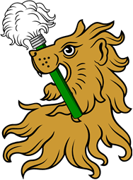 Lion Hd Erased Holding Feather Duster