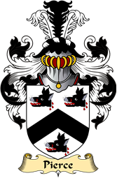 Irish Family Coat of Arms (v.23) for Pierce