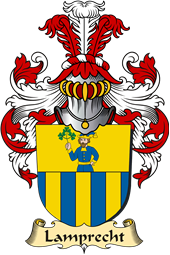 v.23 Coat of Family Arms from Germany for Lamprecht