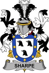 Irish Coat of Arms for Sharpe