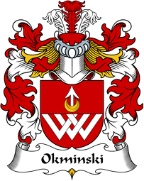 Polish Coat of Arms for Okminski