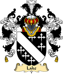 English Family Coat of Arms (v.25) Lake