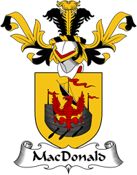 Coat of Arms from Scotland for MacDonald (of the Isles)