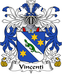 Italian Coat of Arms for Vincenti