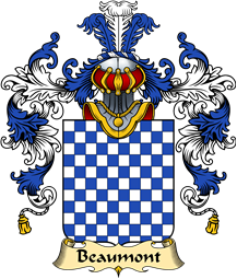 French Family Coat of Arms (v.25) Beaumont I