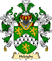Welsh Family Coat of Arms (v.25) Heleighe (Helegh, Heley of Flint)