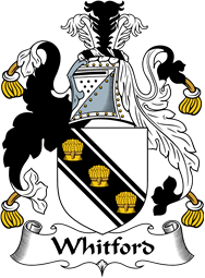 English Coat of Arms for the family Whitford