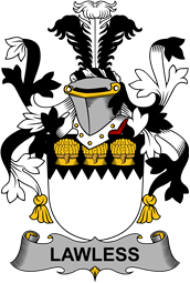 Irish Coat of Arms for Lawless
