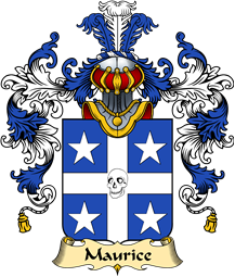 French Family Coat of Arms (v.25) Maurice