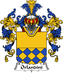 Italian Family Coat of Arms (v.25b) Orlandini