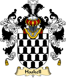Irish Family Coat of Arms (v.25a) Haskell