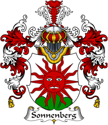 German Wappen Coat of Arms (v.25) Sonnenberg