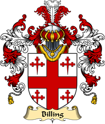 Welsh Family Coat of Arms (v.25) Billing (of Flint)