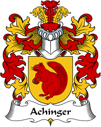 Polish Coat of Arms for Achinger