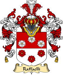 Italian Family Coat of Arms (v.25a) Raffaelli