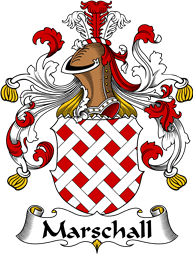 German Wappen Coat of Arms for Marschall