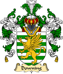 English Family Coat of Arms (v.25) Downing
