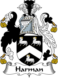 Irish Coat of Arms for Harman or Harmon