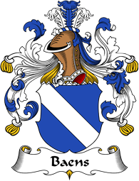 German Wappen Coat of Arms for Baens