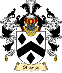 Scottish Family Coat of Arms (v.25) Strange or Strang