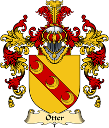 English Family Coat of Arms (v.25) Otter