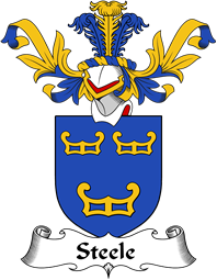 Coat of Arms from Scotland for Steele
