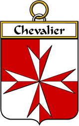 French Coat of Arms Badge for Chevalier