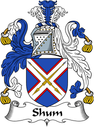 English Coat of Arms for the family Shum