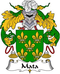 Portuguese Coat of Arms for Mata or Mota