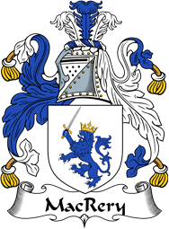 Irish Coat of Arms for MacRery or MacCrery