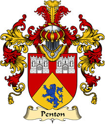 English Family Coat of Arms (v.25) Penton