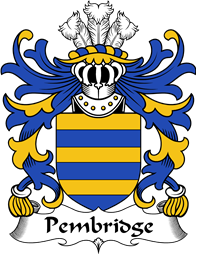 Welsh Coat of Arms for Pembridge (of Penbrugge, Herefordshire)