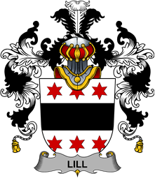 Irish Family Coat of Arms (v.25b) Lill