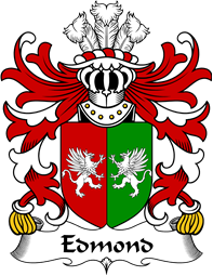 Welsh Coat of Arms for Edmond (AP MERYTH)