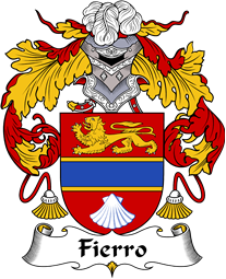 Spanish Coat of Arms for Fierro
